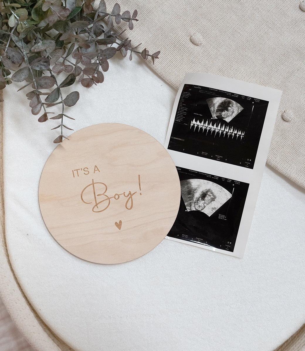 Aankondiging // It's a boy
