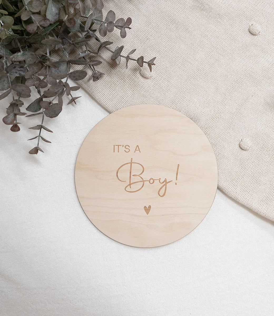 Aankondiging // It's a boy