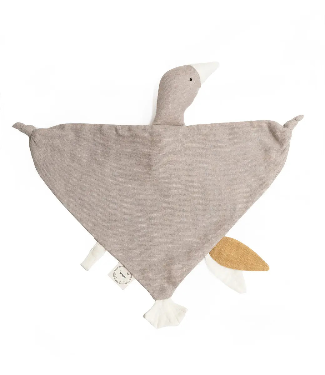 Cuddle goose incl. borduren met naam // Bliki - Dove Saga Copenhagen