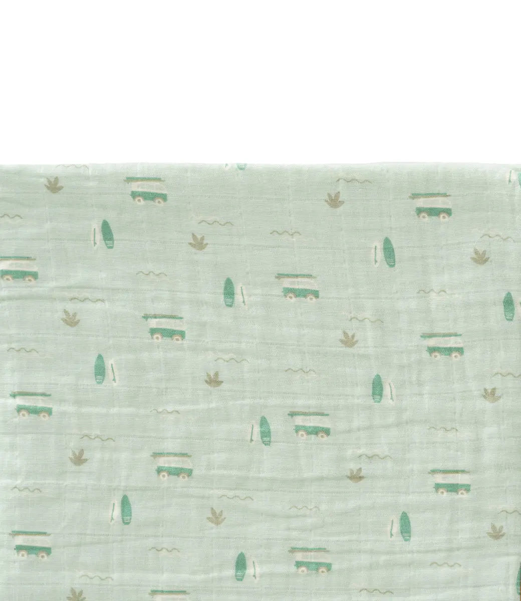 Hydrofiele doek groot // Surfboy - 120x120cm Fresk