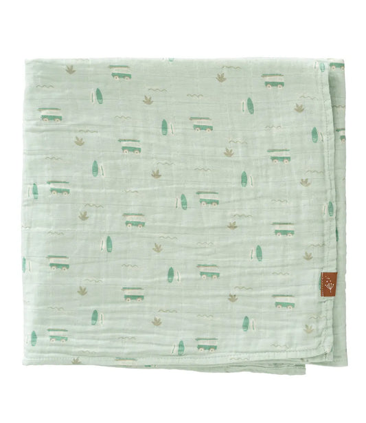 Hydrofiele doek groot // Surfboy - 120x120cm Fresk