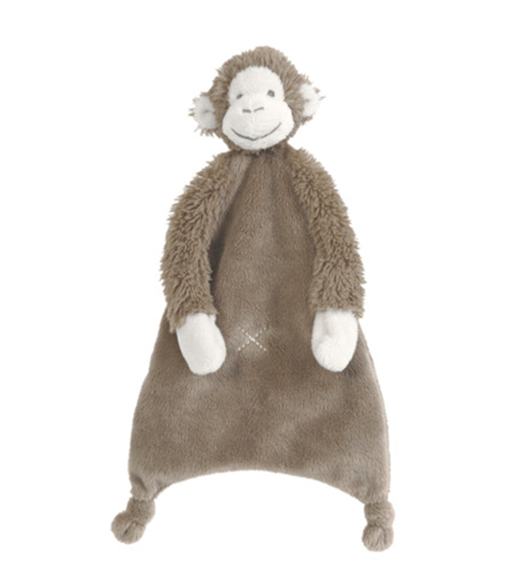Knuffeldoekje Monkey Mickey - clay