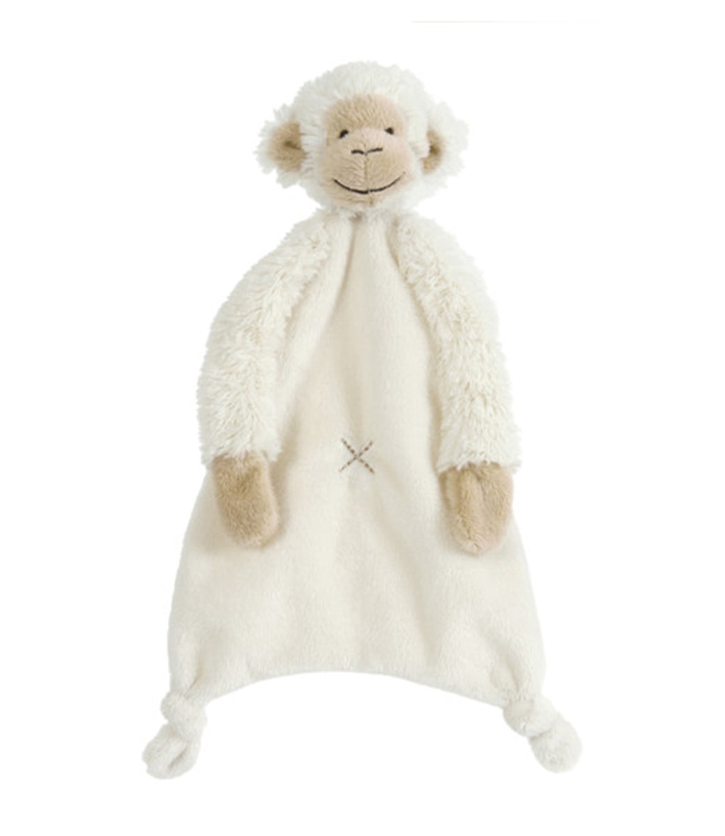 Knuffeldoekje Monkey Mickey - ivory