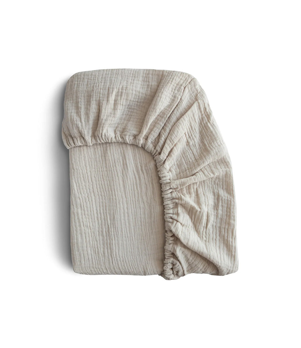 Muslin hoeslaken - Fog