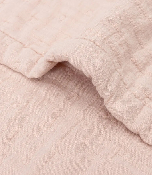 Zomerdeken hydrofiel Jacquard // Wild rose Jollein