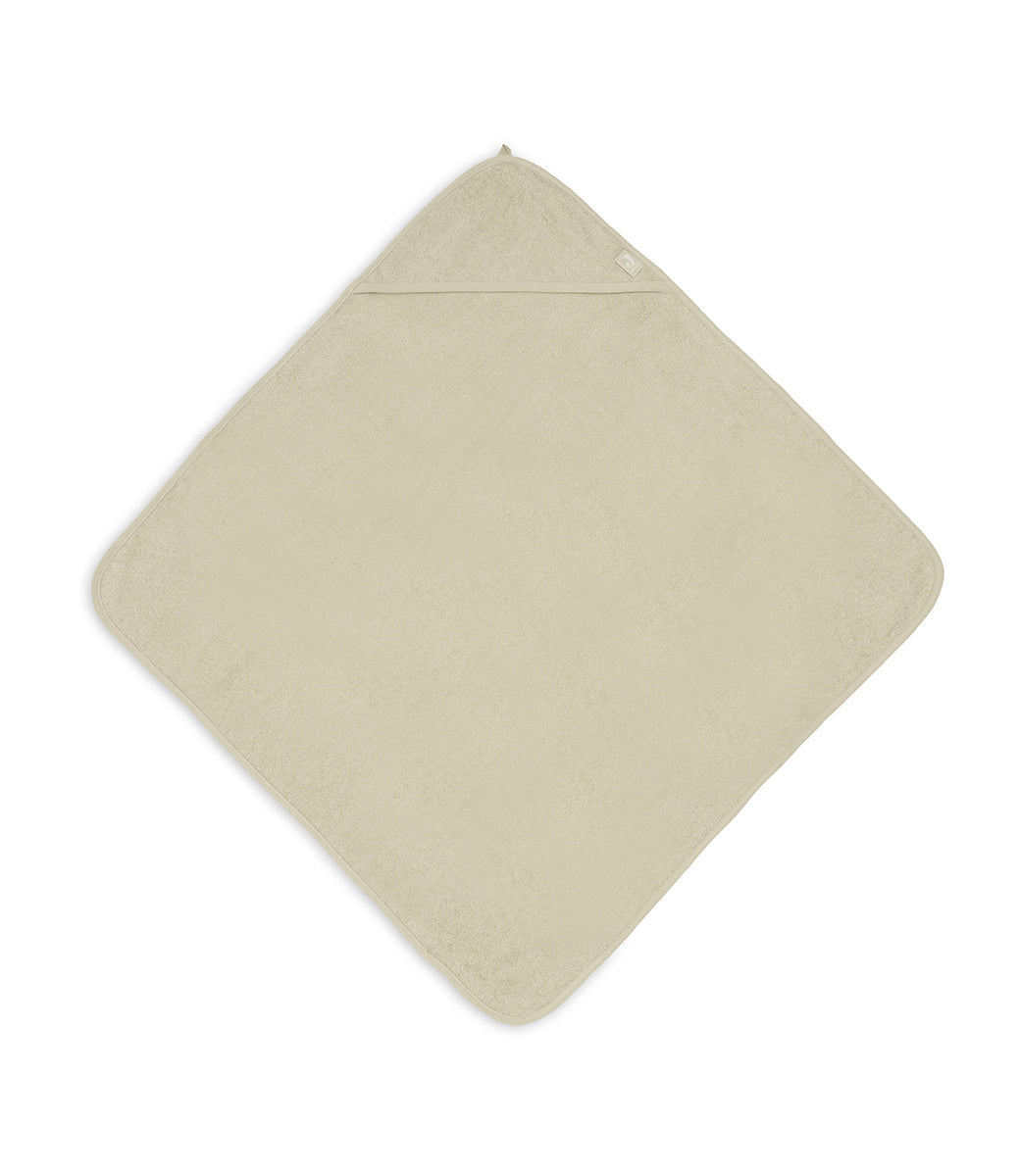 Badcape 75x75cm badstof - Soft Matcha