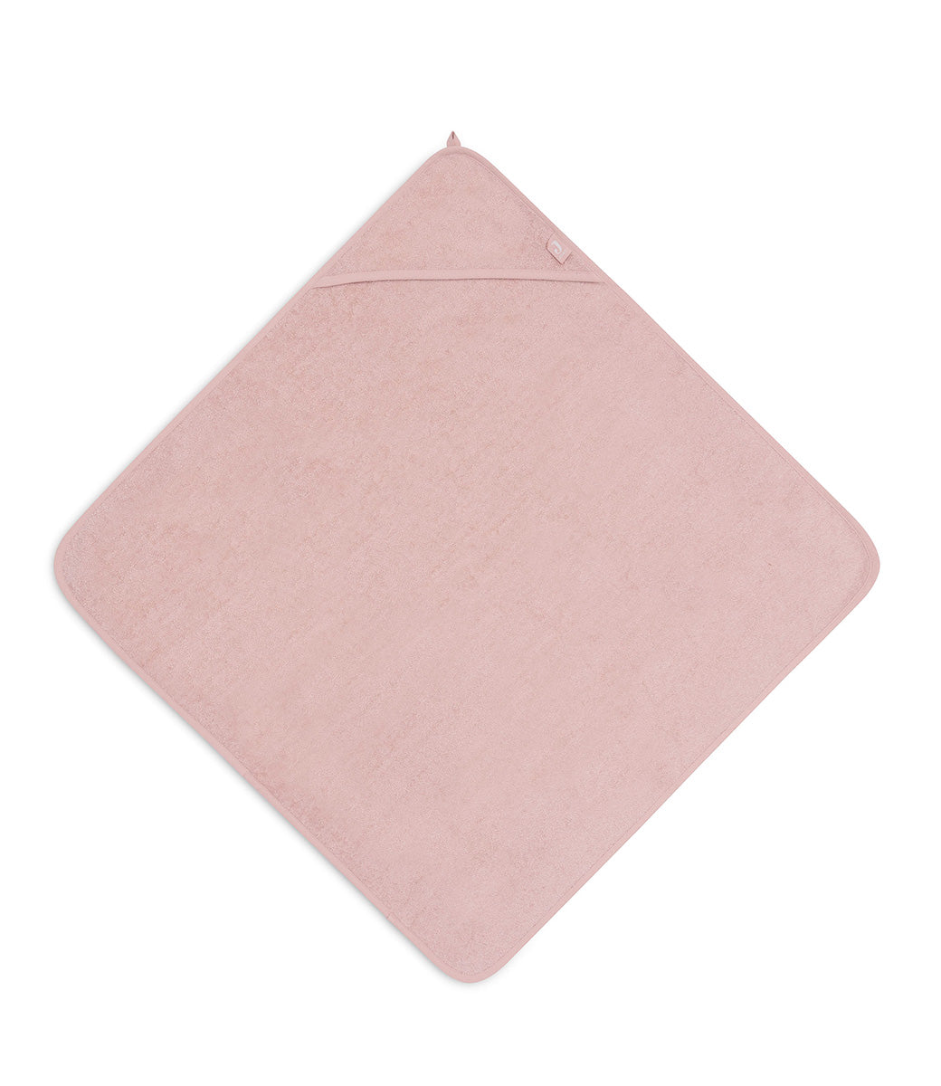 Badcape 75x75cm badstof geborduurd // Wild rose