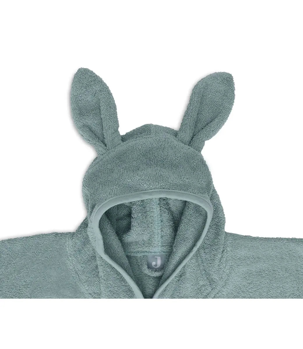 Badponcho bunny // Sea green Jollein