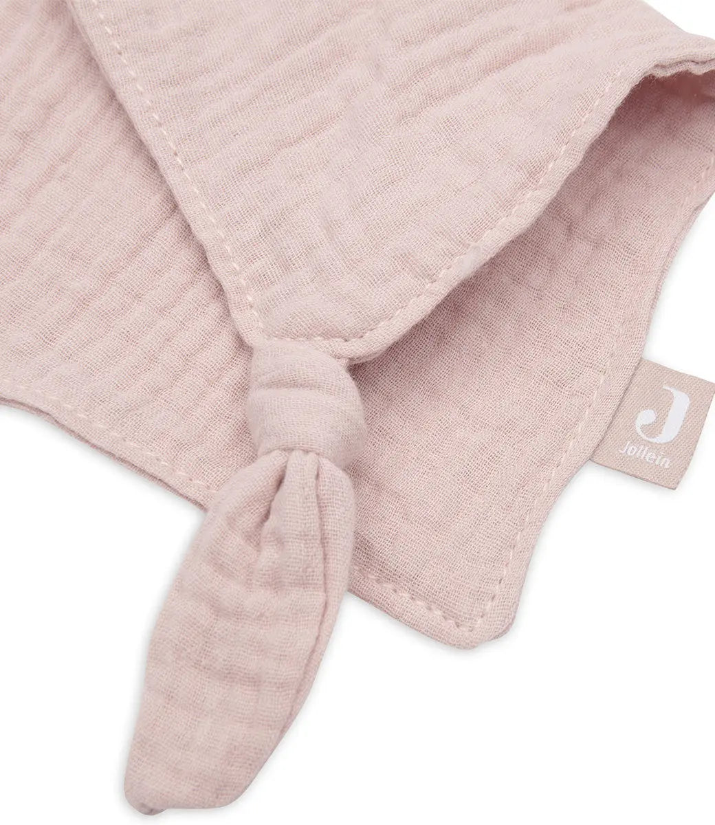 Speendoekje geborduurd // Bunny - Wild rose Jollein