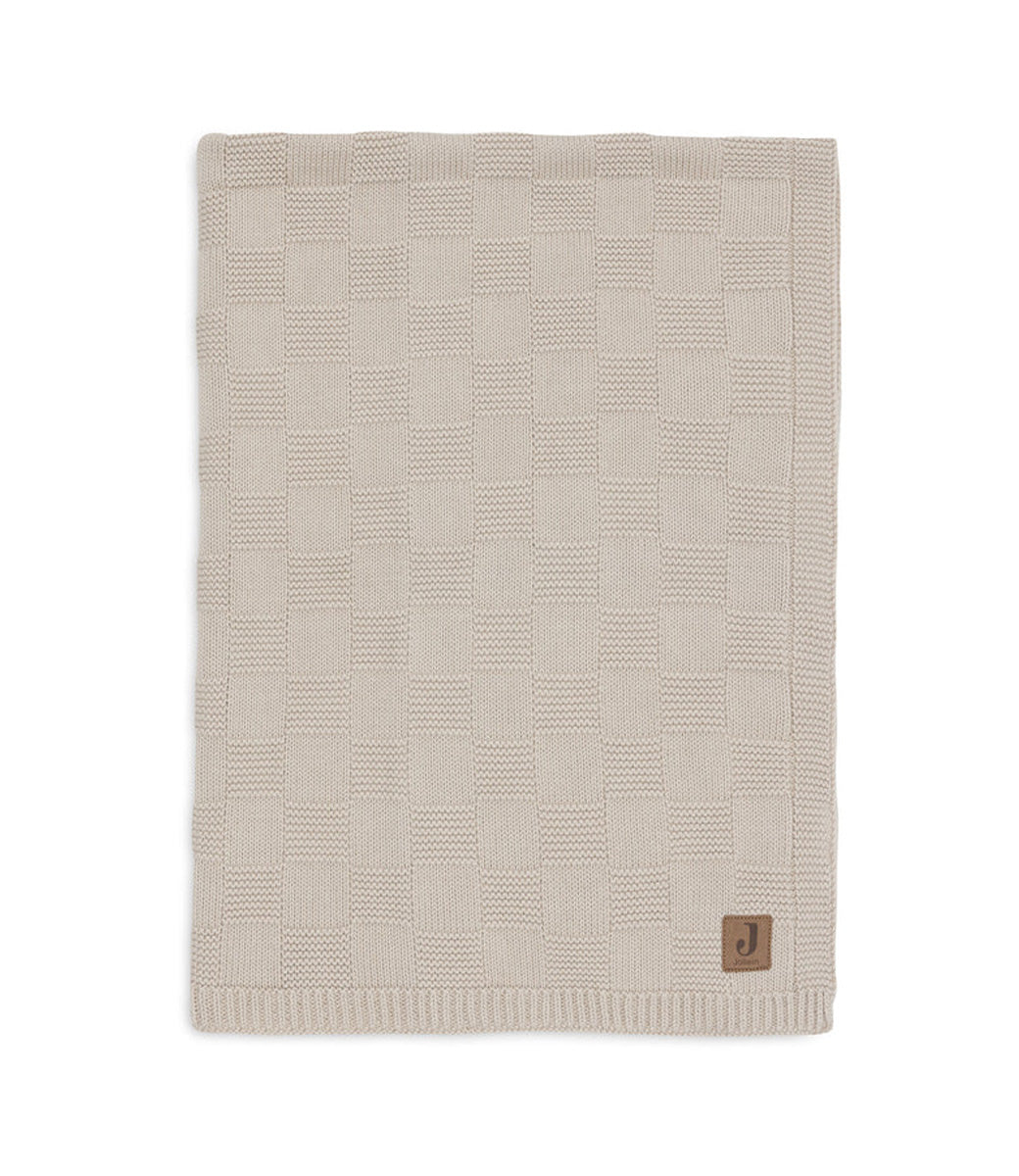 Babydeken Box knit - warm sand