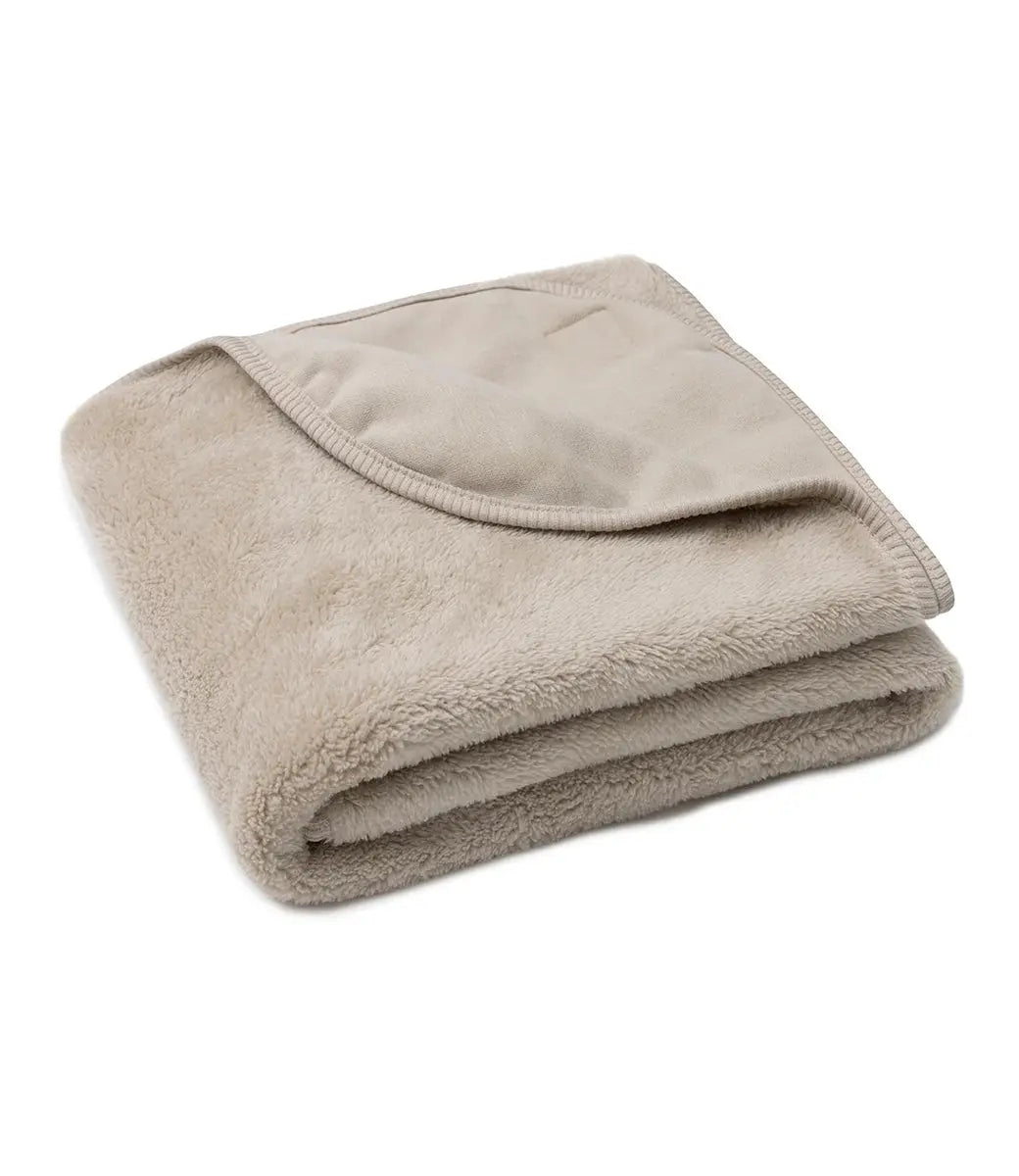 Babydeken cradle // Jersey-Sherpa - warm sand Jollein