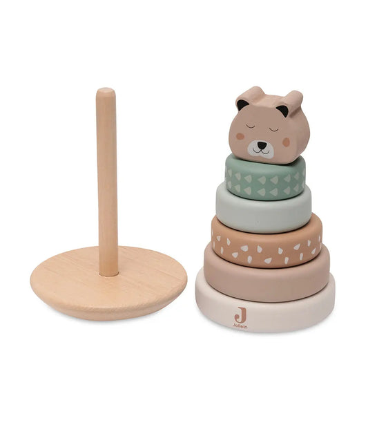 Houten tuimelstapelaar - Jungle Jambo Jollein