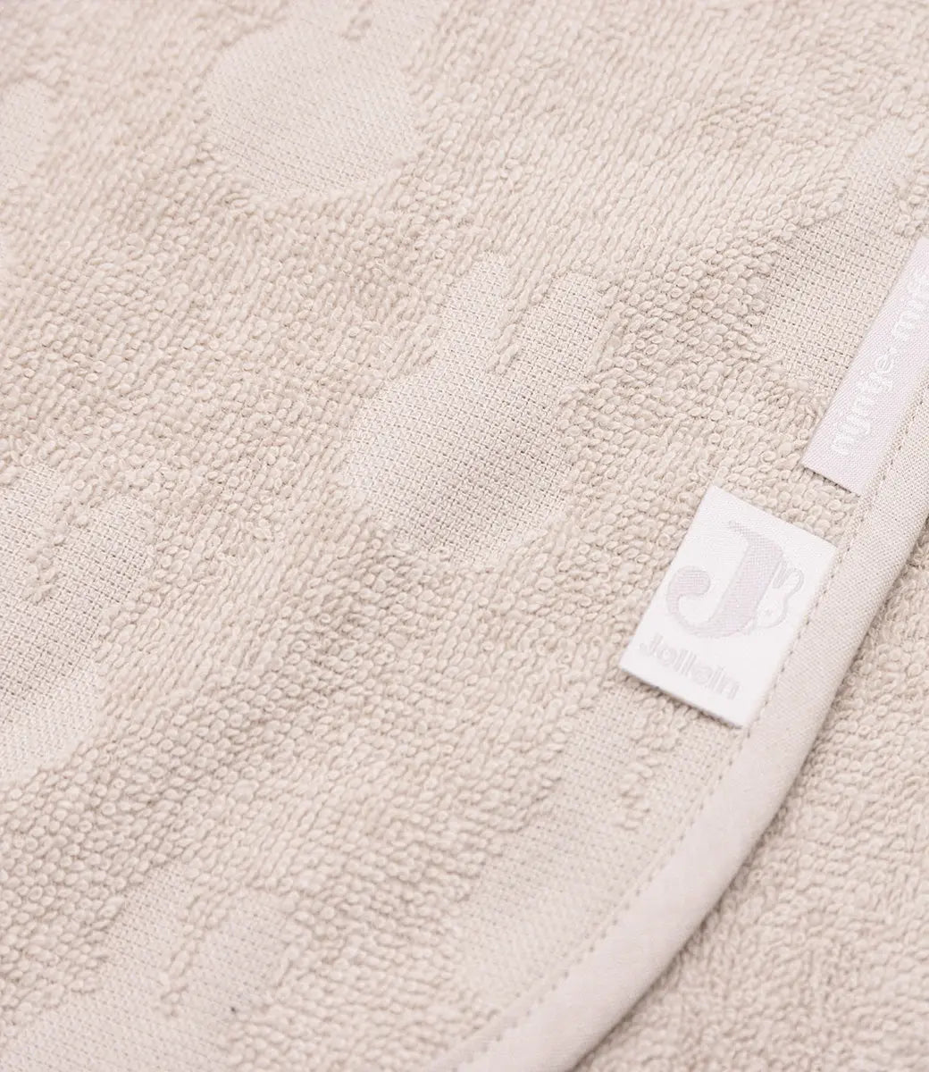 Badponcho nijntje // nougat Jollein