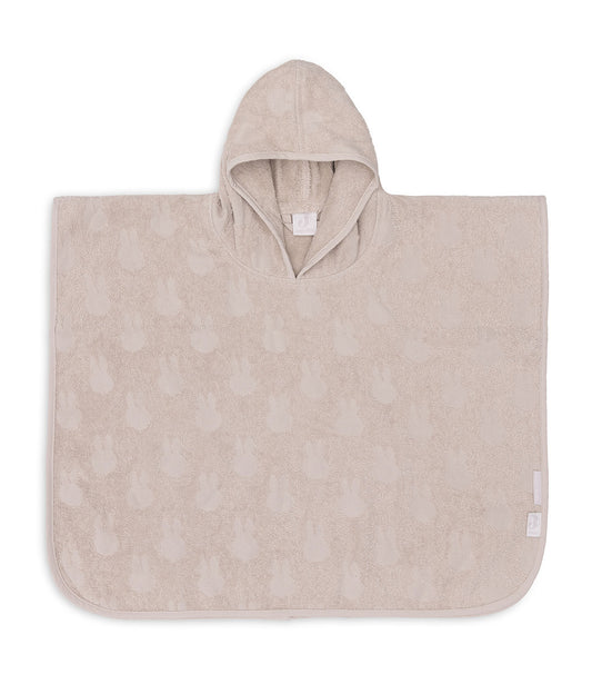 Badponcho nijntje // nougat