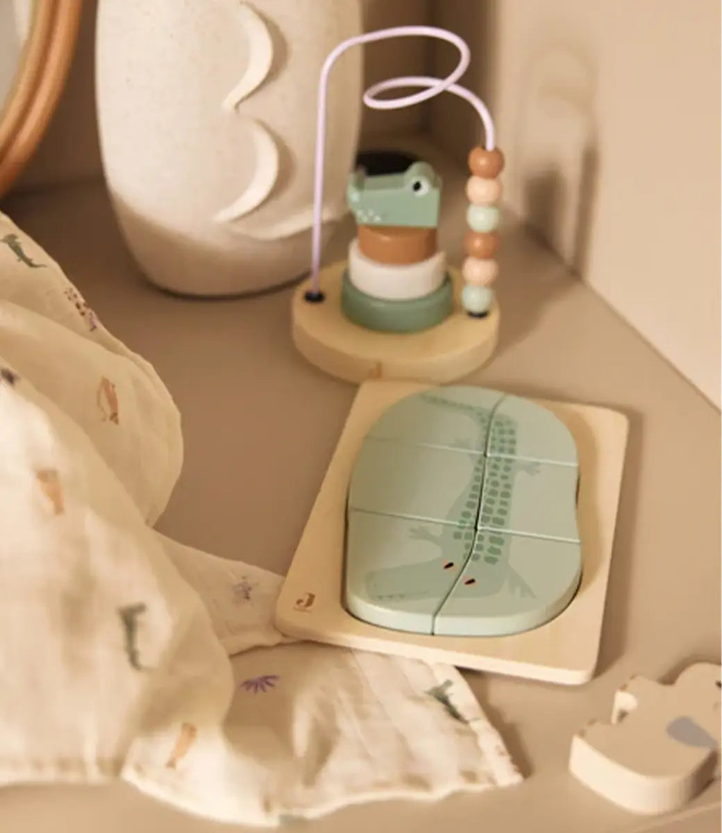 Houten puzzel Jungle Jambo - Croco Jollein