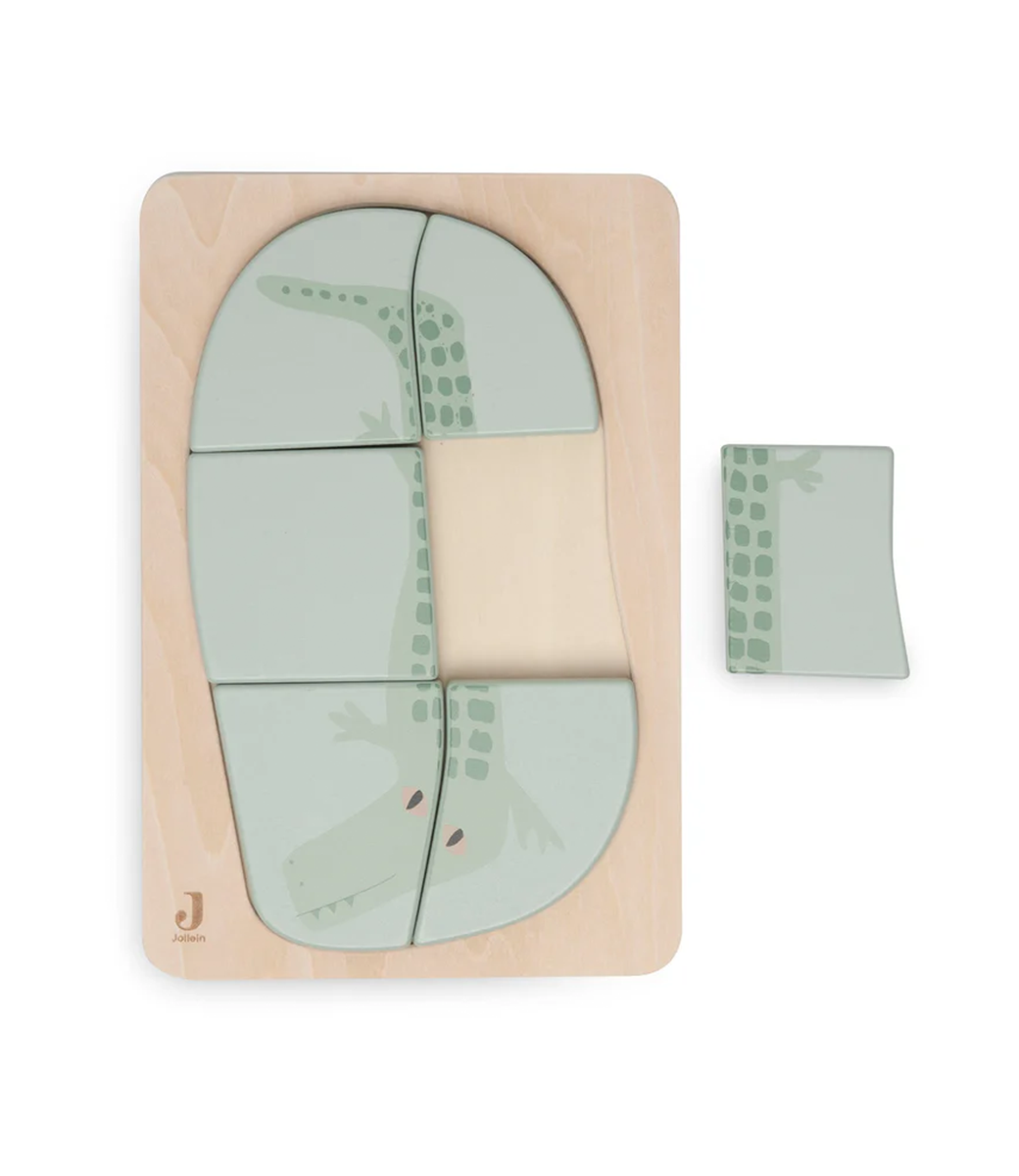 Houten puzzel Jungle Jambo - Croco