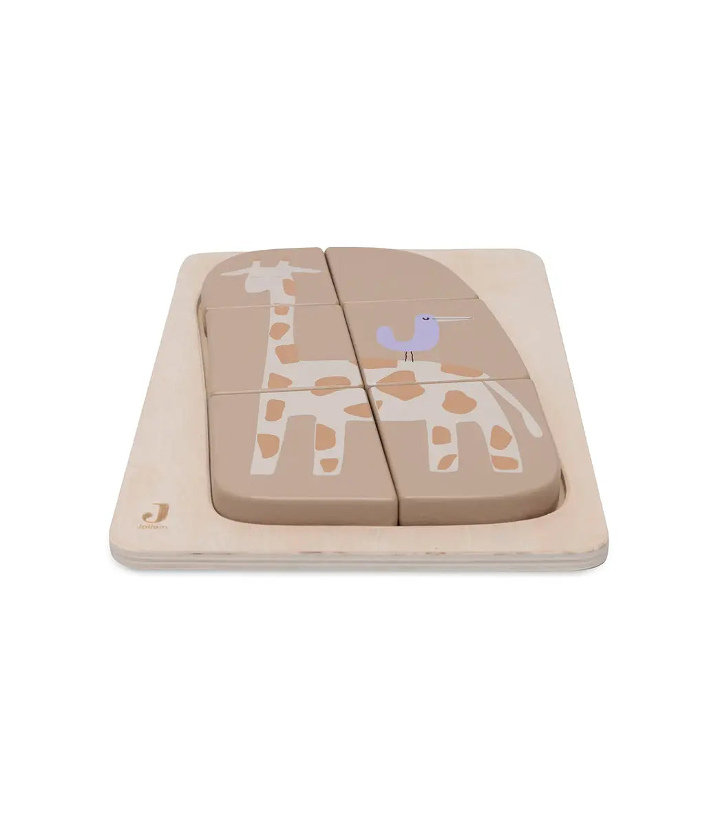 Houten puzzel Jungle Jambo - Giraffe Jollein