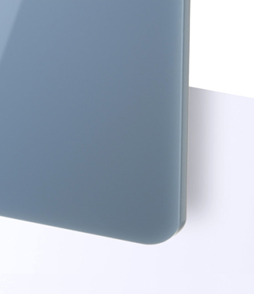Houten naamblokken // Times 3D - blauw