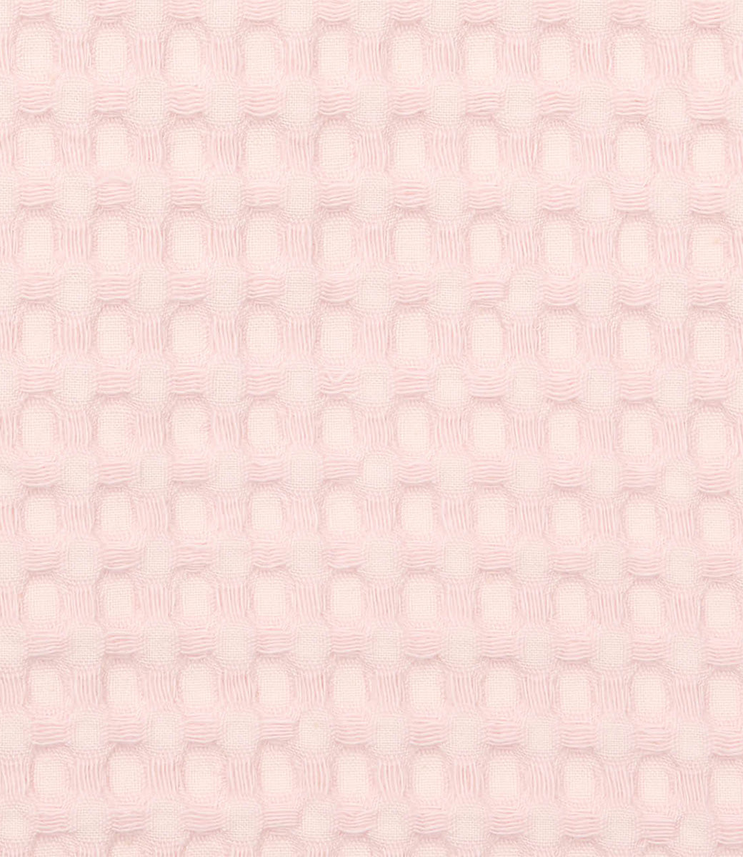 Wiegdeken incl. naam borduren wafel/teddy Oslo // Cotton candy