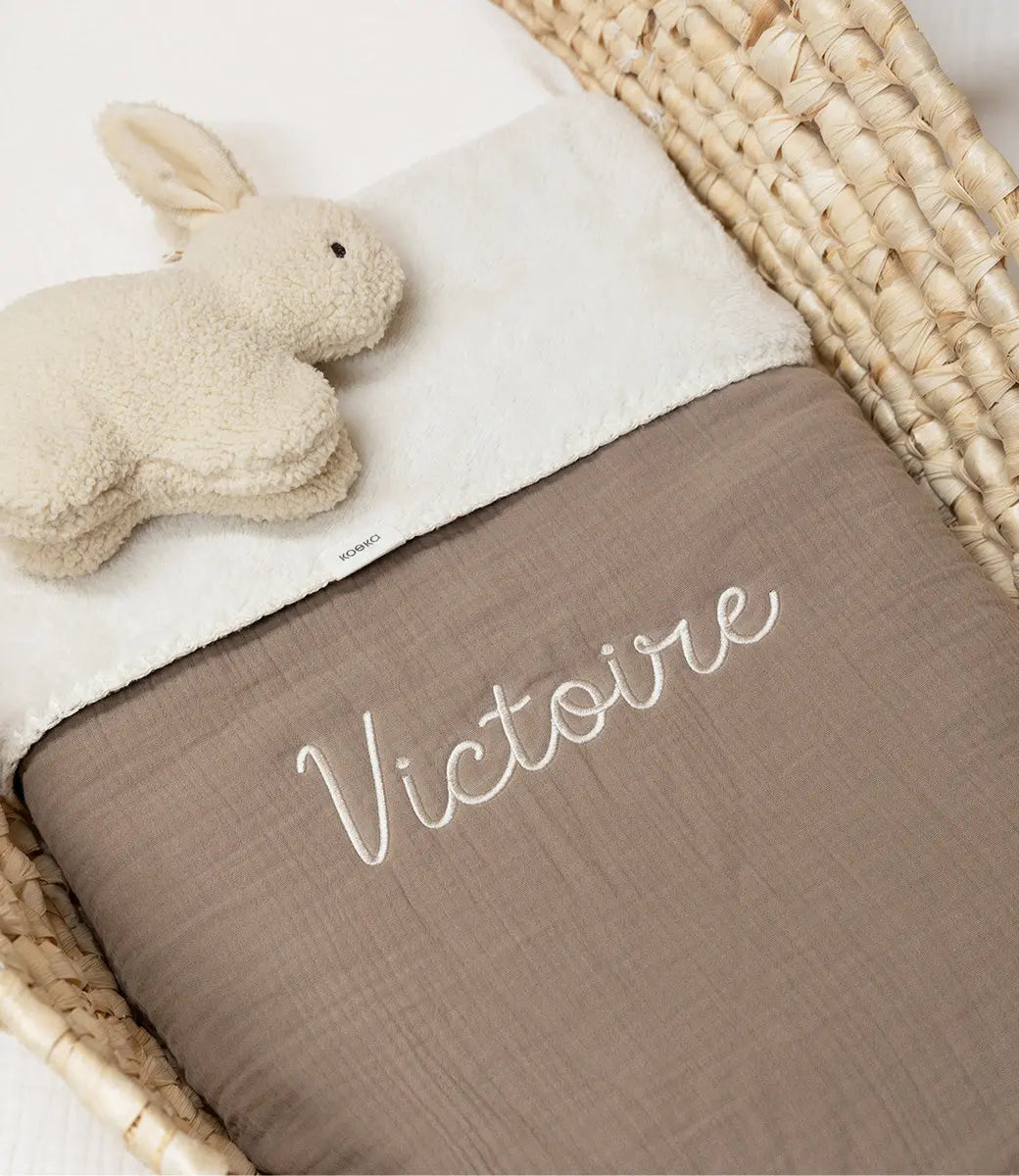 Wiegdeken teddy Faro // caffe Koeka