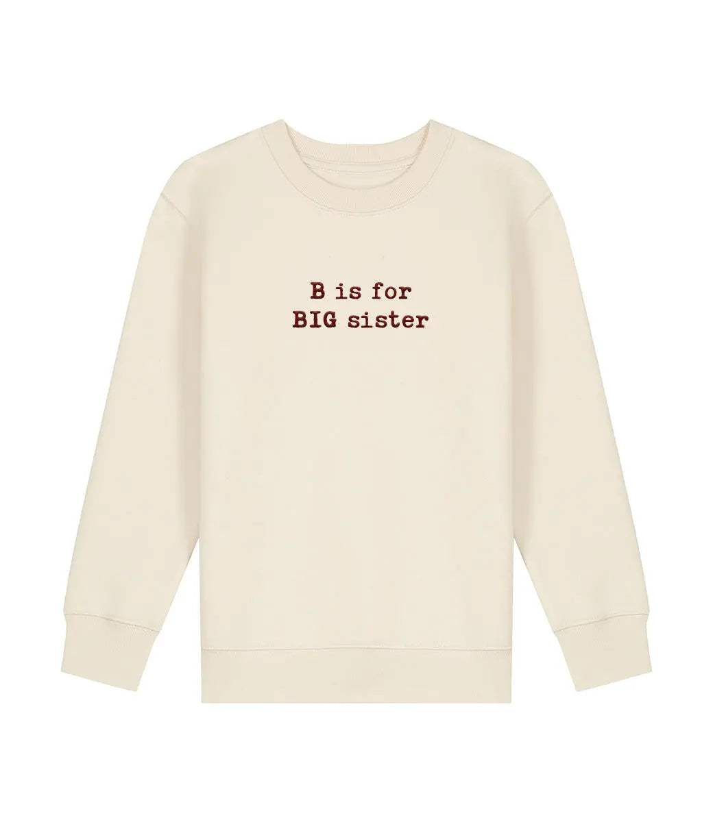 Sweater // B is for BIG sister World of Mina
