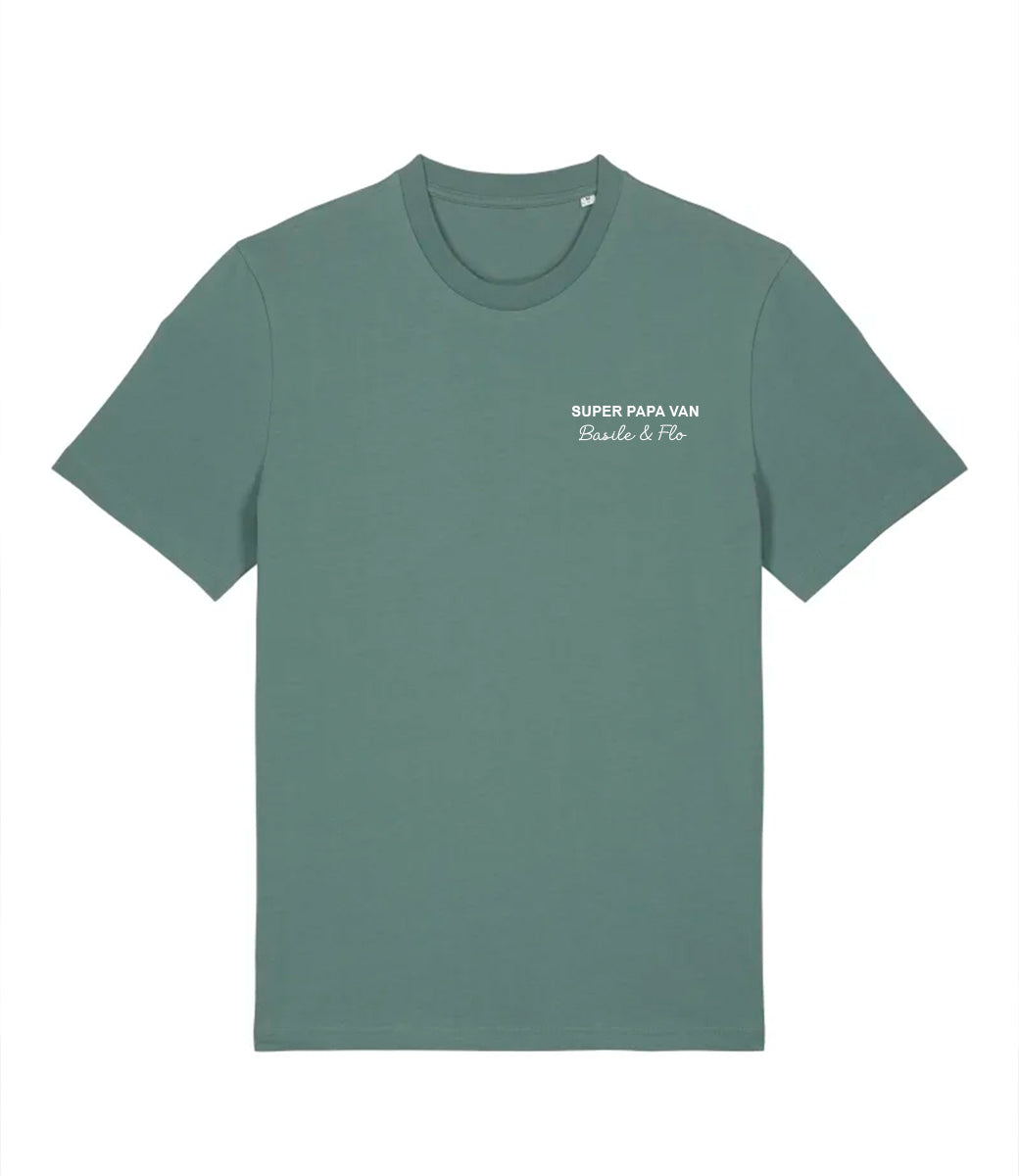 Papa t-shirt - geborduurd