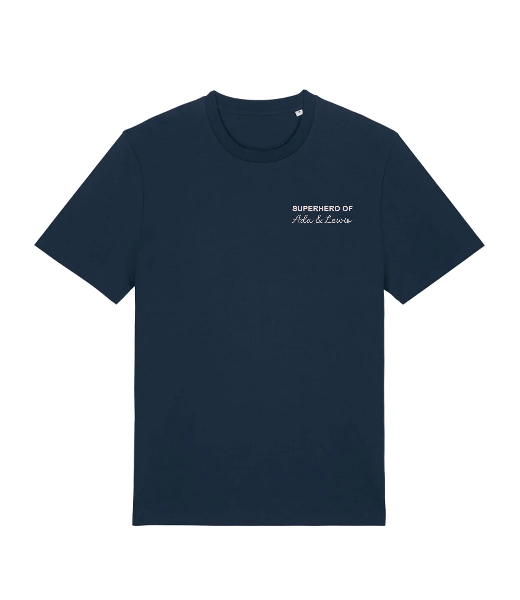 Papa t-shirt - geborduurd