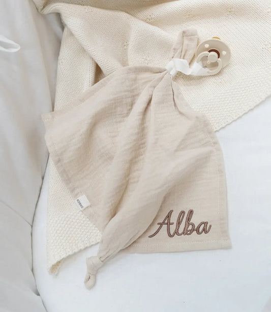 Speendoekje Faro // warm white Koeka