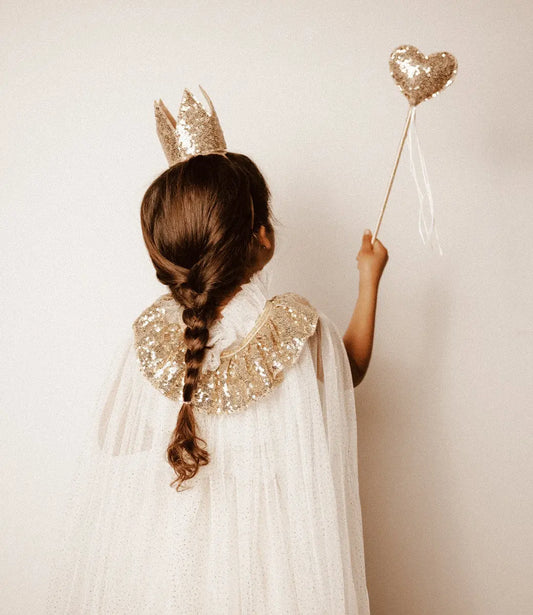 The Golden Queen // Pailletten heart wand Mrs. Ertha