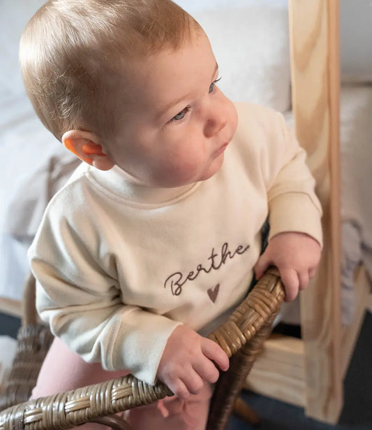 Naamsweater // Borduren World of Mina