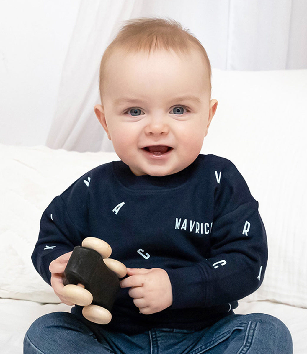 Baby naam sweater // letters – World of