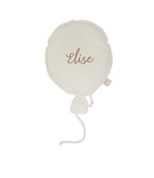 Ballon tetra // ivory (optie:borduren met naam)