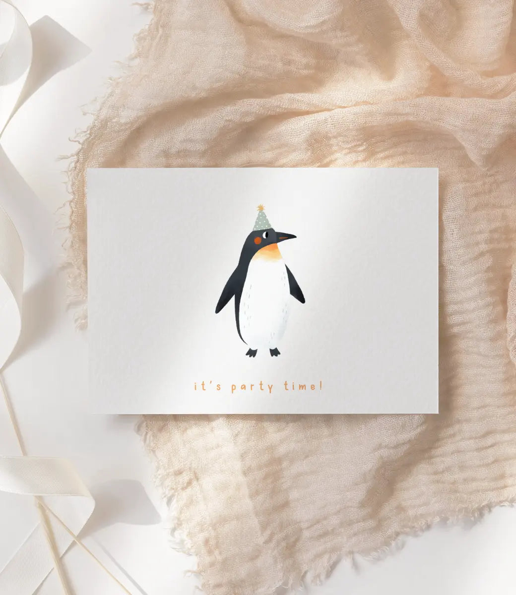 Kaartje A6 // It's party time World of Mina