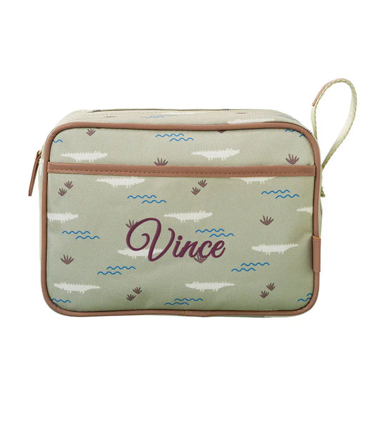 Toiletzak Fresk // Crocodile (optie:borduren) Fresk