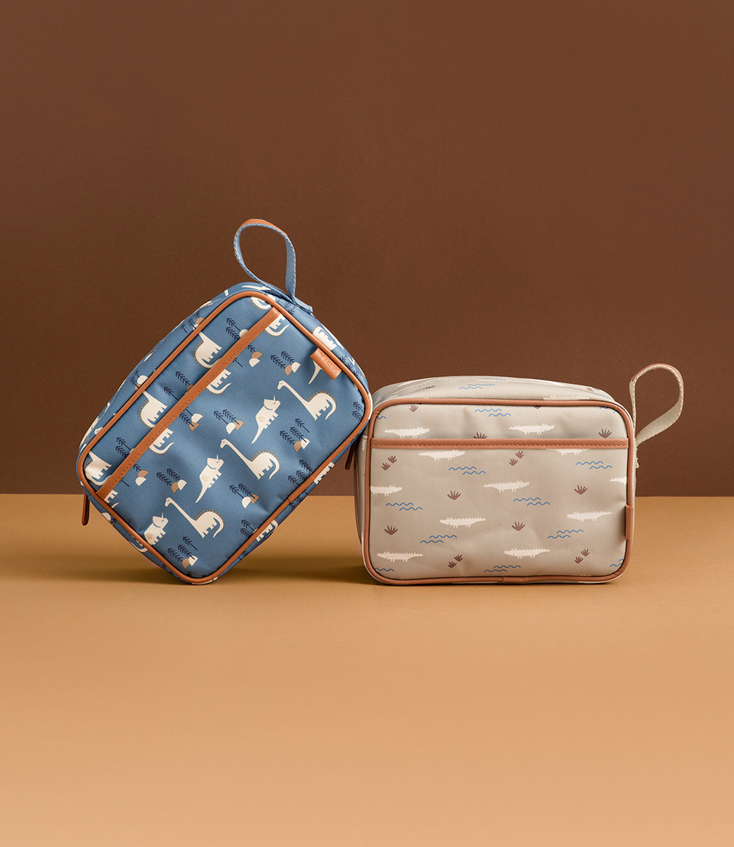 Toilet bag Fresk // Crocodile (option: embroidery)