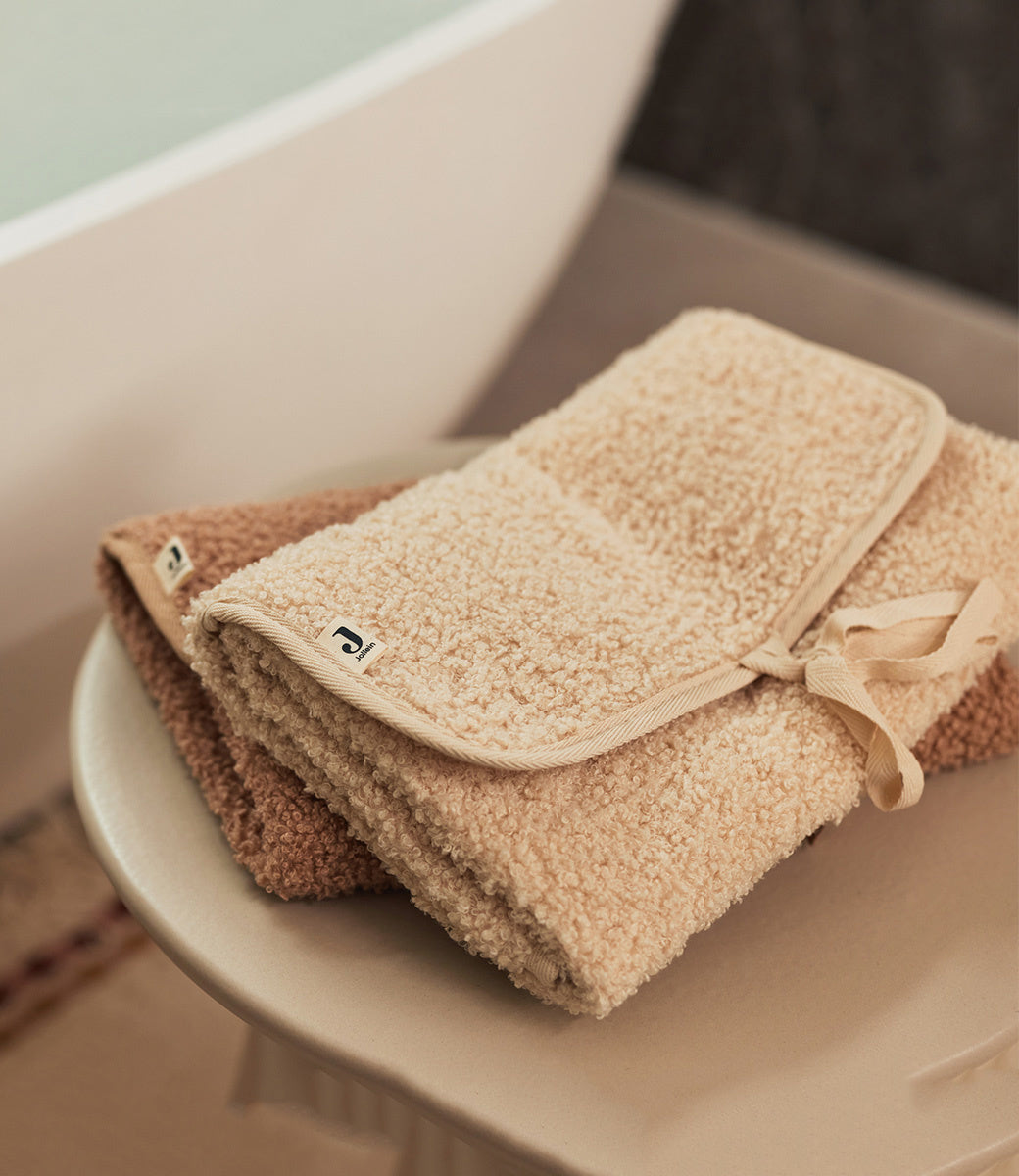 Verschoonmat Boucle - Biscuit