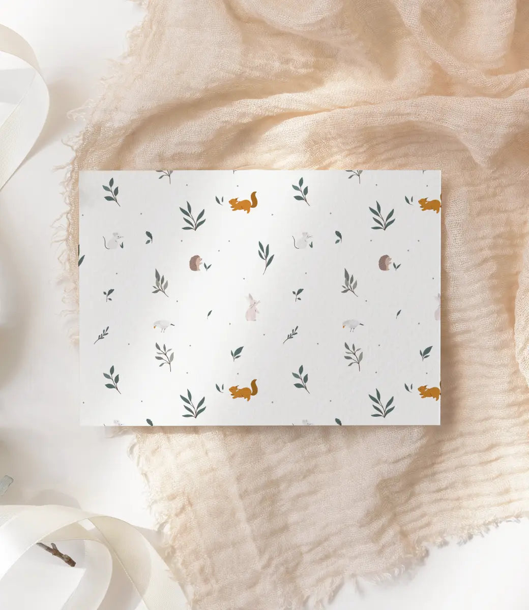 Kaartje A6 // Forest World of Mina