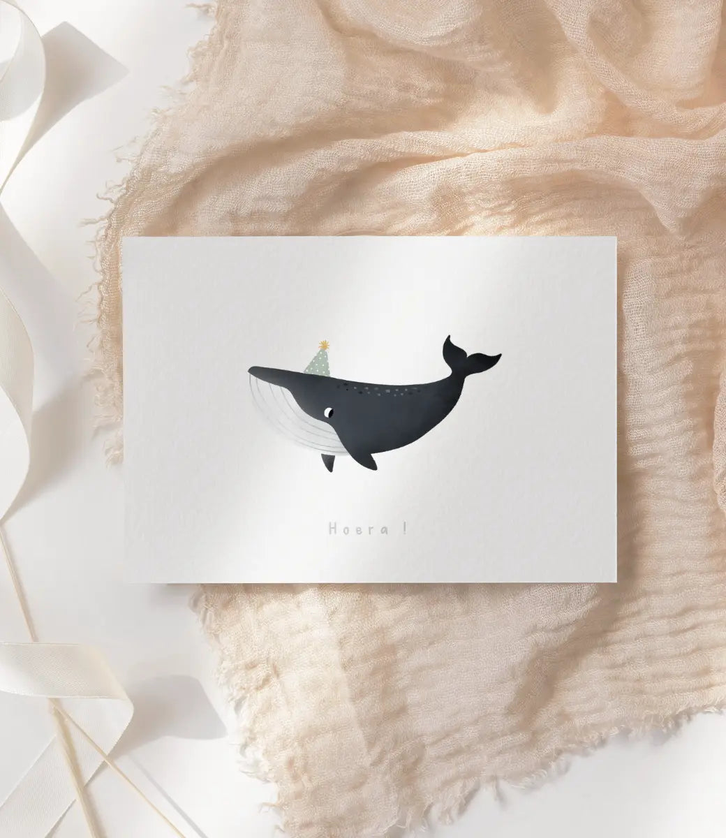 Kaartje A6 // Hoera World of Mina