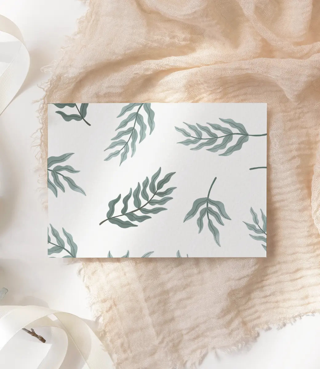 Kaartje A6 // Leafs World of Mina