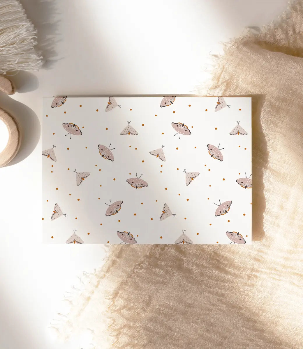 Kaartje A6 // Vlinder World of Mina