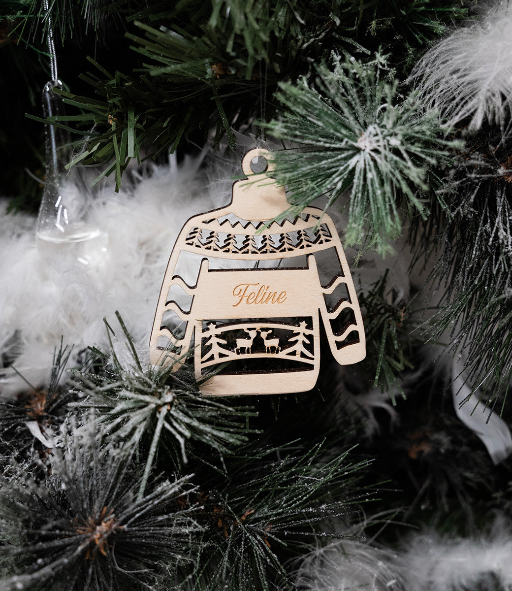 Christmas pendant // Wrong sweater