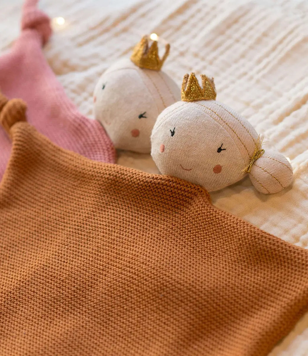 Knuffeldoekje // Penny de prinses - rust Baby Bello