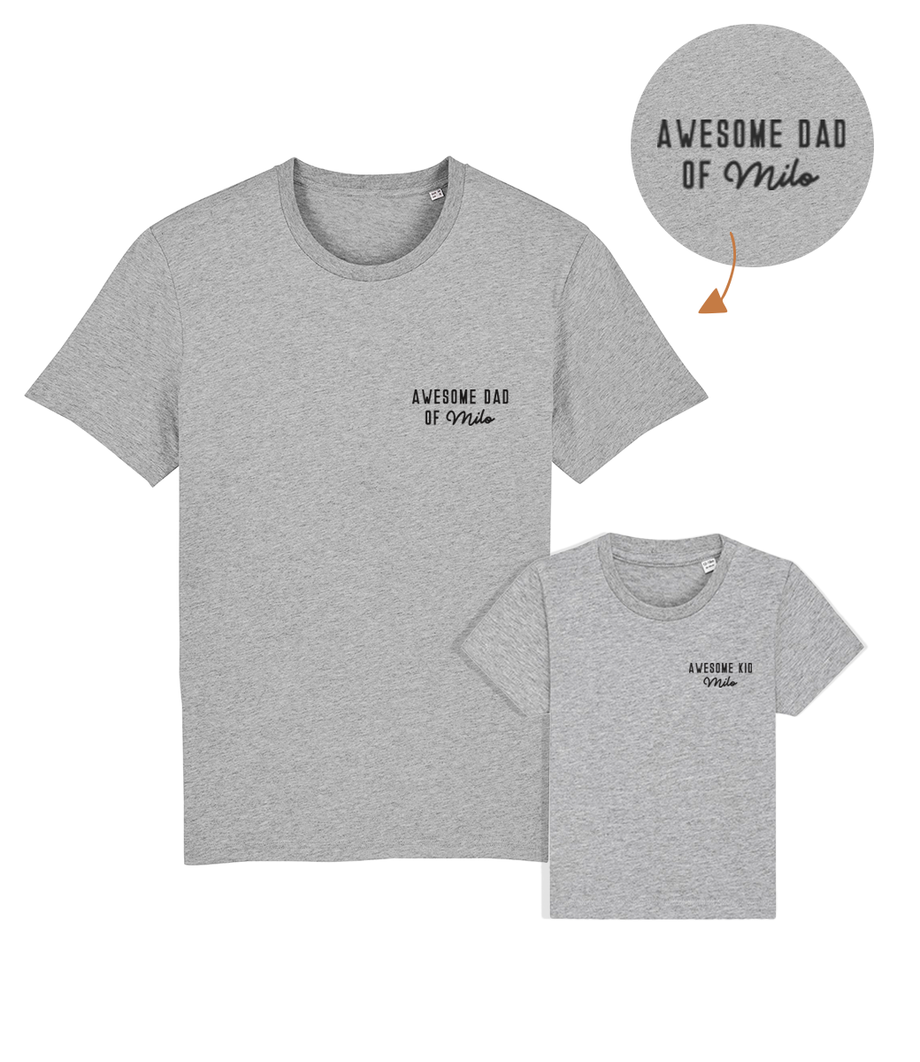 Twinning set / Awesome dad - Awesome kid