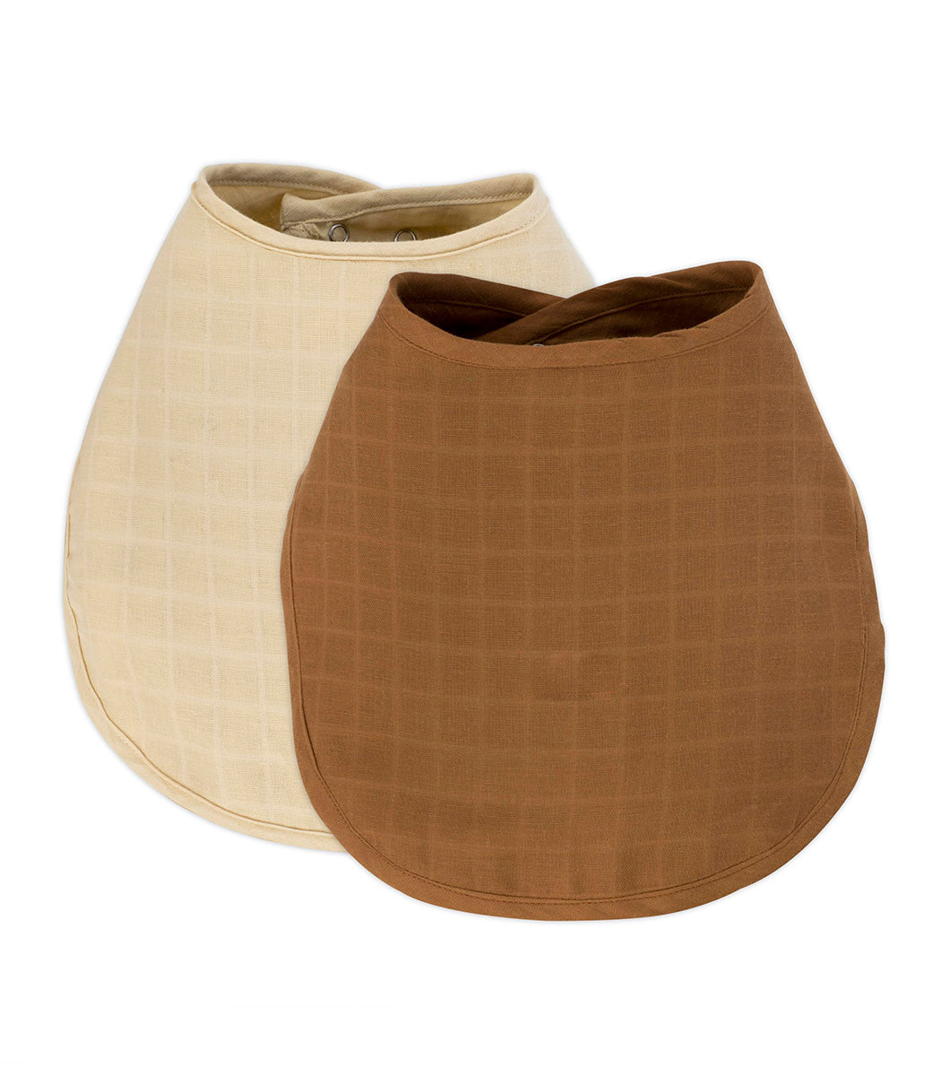 Bibs // Sandy Almond - set of 2