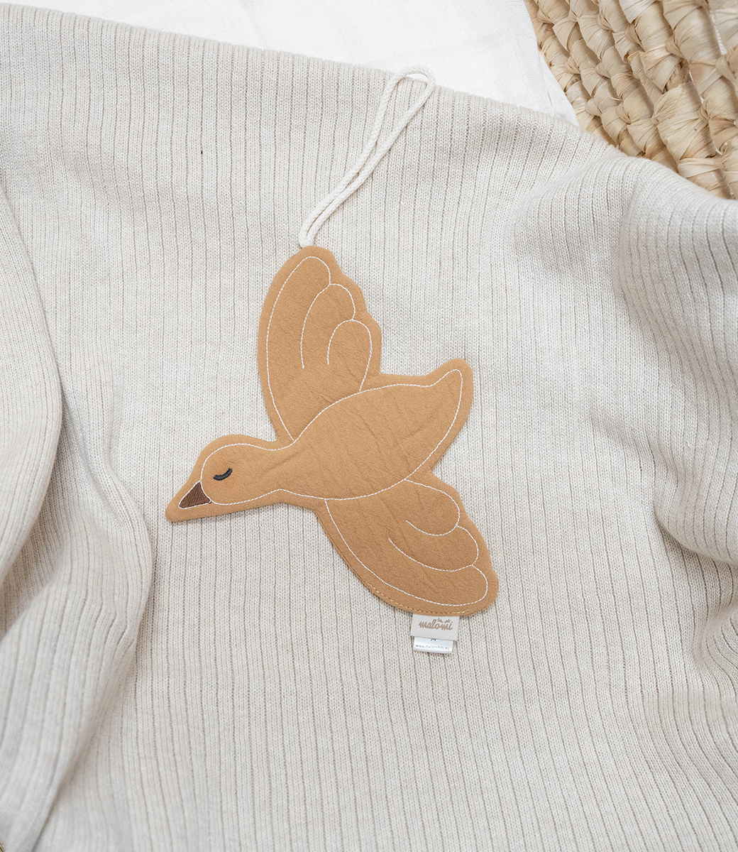 Pacifier Holder // Goose - Camel