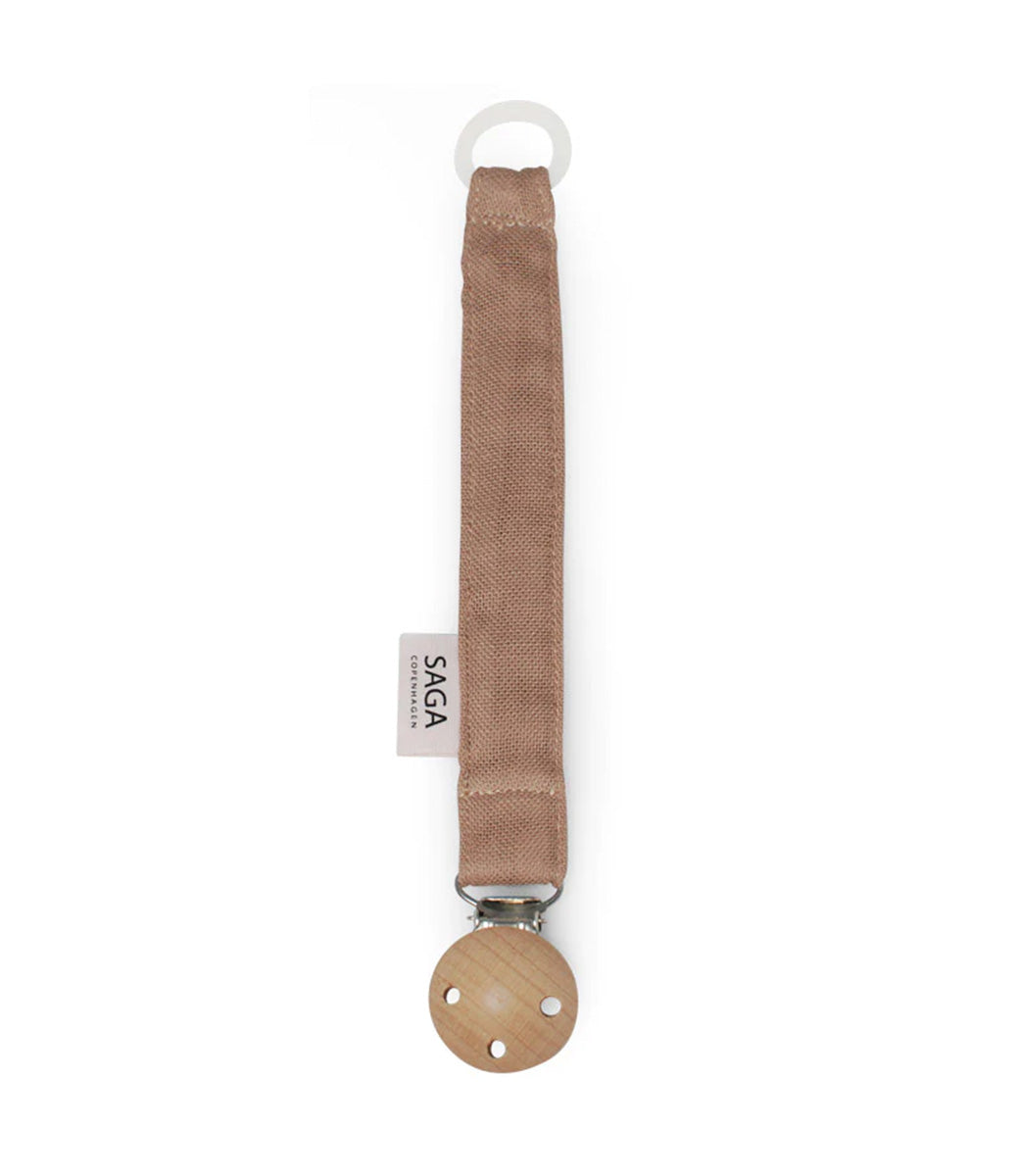 Speenketting // met naam geborduurd