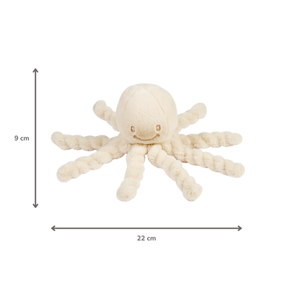 Lapidou Doudou Knuffel Octopus - Zand