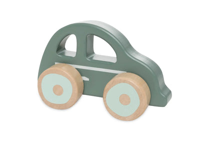 Houten Auto Op Wielen - 3 Stuks - On The Go World of Mina