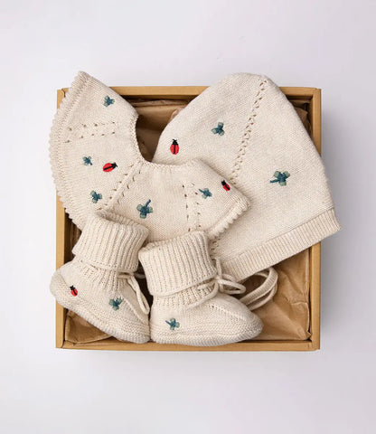 Wonder box - clover on cream Saga Copenhagen