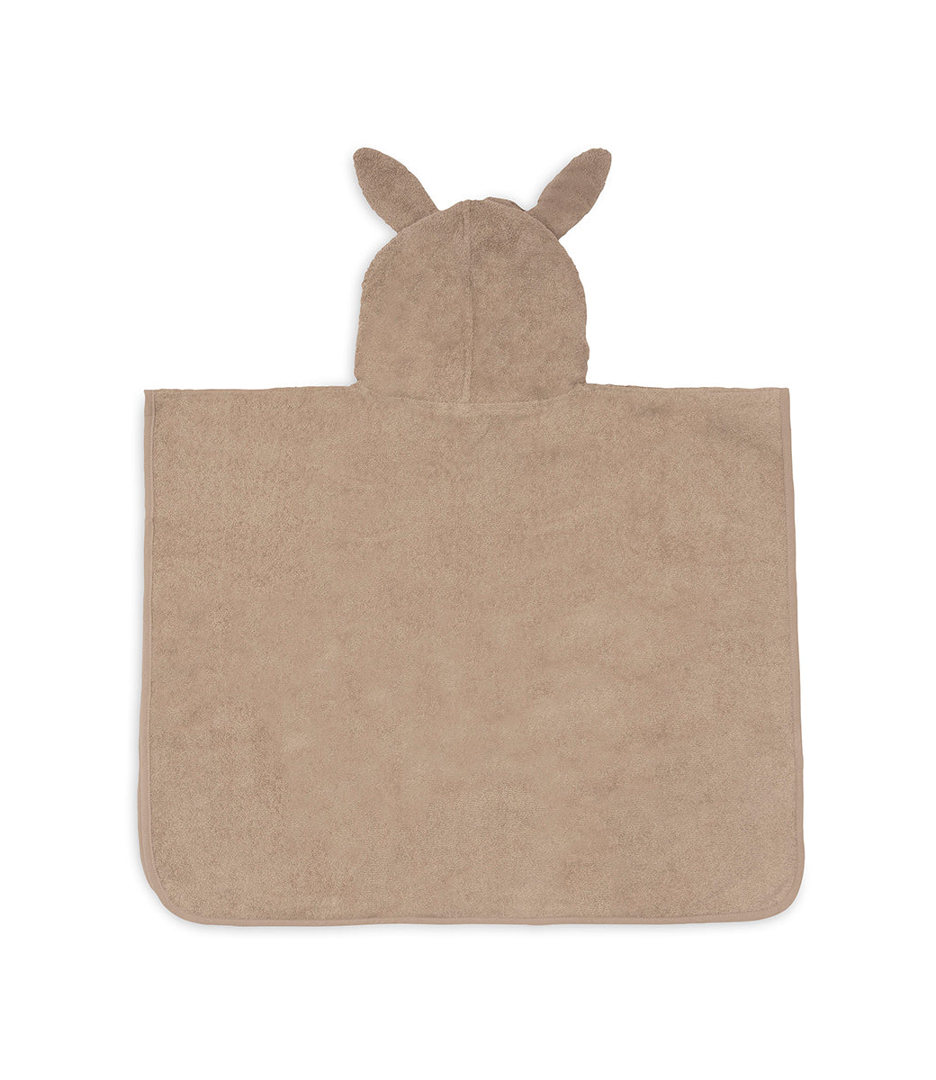 Bath poncho bunny // Nougat